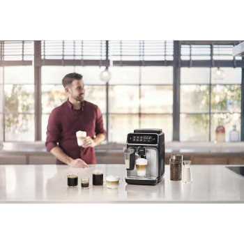 Philips Series 2200 Fully Automatic Espresso Machines, Black Colour, Ep2220/10, Uae Version