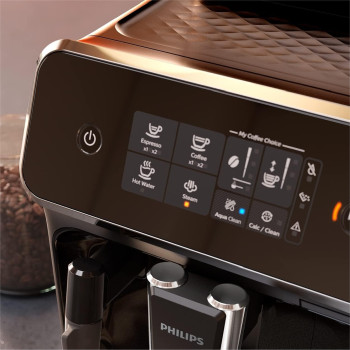 Philips Series 2200 Fully Automatic Espresso Machines, Black Colour, Ep2220/10, Uae Version