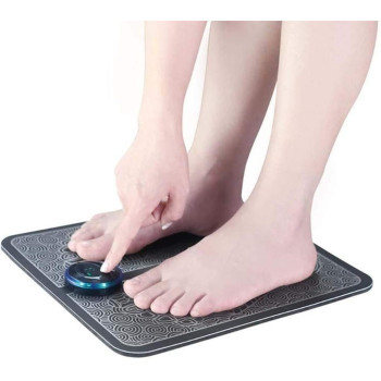 Electric Ems Leg Reshaping Foot Muscle Massage-Pulse Relaxation Massager Mat (Usb Charging)