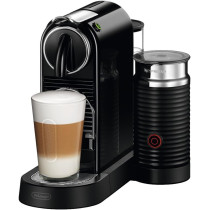 De'Longhi Nespresso Citiz En267.Wae Coffee Machine With Milk Frother,Energy-Saving Function, Black