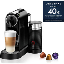 De'Longhi Nespresso Citiz En267.Wae Coffee Machine With Milk Frother,Energy-Saving Function, Black