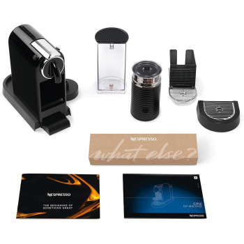 De'Longhi Nespresso Citiz En267.Wae Coffee Machine With Milk Frother,Energy-Saving Function, Black