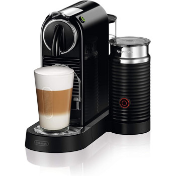 De'Longhi Nespresso Citiz En267.Wae Coffee Machine With Milk Frother,Energy-Saving Function, Black