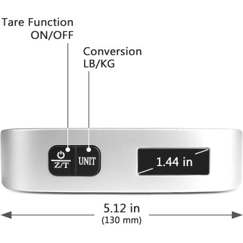 Camry Digital Luggage Scale Up Tp 50 Kg, Silver Colour, El10-31P