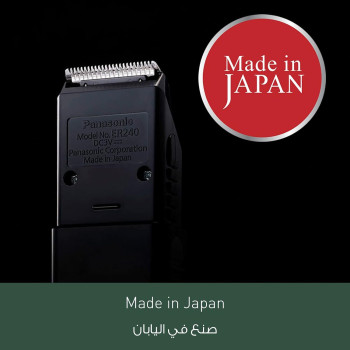 Panasonic ER240 Wet and dry Moustache/beard Trimmer For Men, Made In Japan