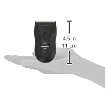 Panasonic 1 Blade For Men Travel Shaver, Black (Es3831)