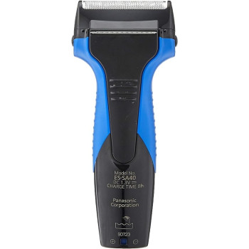 Panasonic ES-SA40K Pro Curve Wet and Dry Shaver, Black/Blue Colour, Pack Of 1