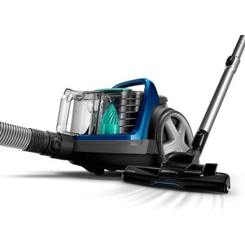 Philips Powerpro Active Royal Blue 2000W, 410W Suction Power, Power Cyclone 7 Technology, New Turbo Brush Nozzle Design, Hepa Filter Fc9570/62 - Uae Version
