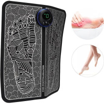 Ems Electric Foot Massager, Adjustable Micro-Current Foot Massage, Pad Men Women Muscle Pain Relief, For Improving Blood Circulation, Massage Your Feet
