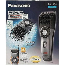 Panasonic ER217S Men's Hair Trimmer Silver and Black Colour