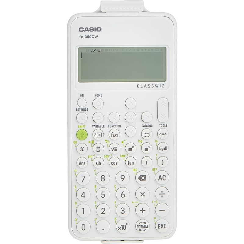 Casio Classwiz Standard Scientific Calculators Fx-350Cw-W-Dt