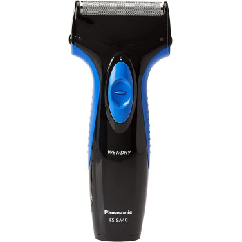 Panasonic Pro Curve Wet and Dry Shaver - ES-SA40, Blue and Black