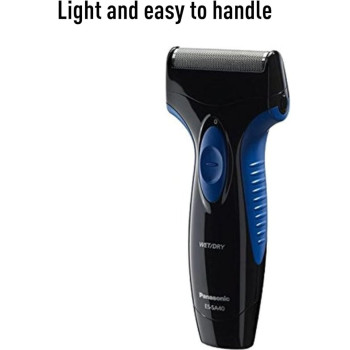 Panasonic Pro Curve Wet and Dry Shaver - ES-SA40, Blue and Black