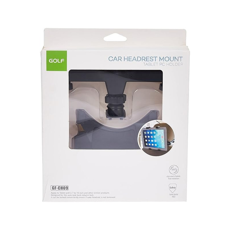 Golf Gfch09 Tablet Mount Holder Car Seat Headrest