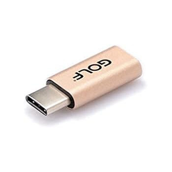 Golf Gc-31 Micro Usb To Type C 3.0 Adapter,Type C Male To Micro Usb Female Otg Converter Compatible 2020-2016 Macbook Pro, New Mac Air/Surface, Chromebook, Phone/Tablet