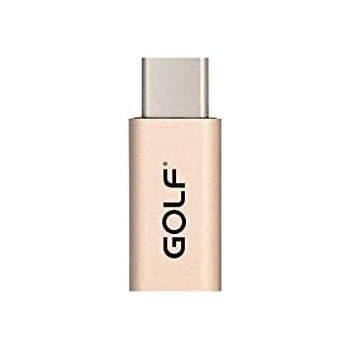 Golf Gc-31 Micro Usb To Type C 3.0 Adapter,Type C Male To Micro Usb Female Otg Converter Compatible 2020-2016 Macbook Pro, New Mac Air/Surface, Chromebook, Phone/Tablet