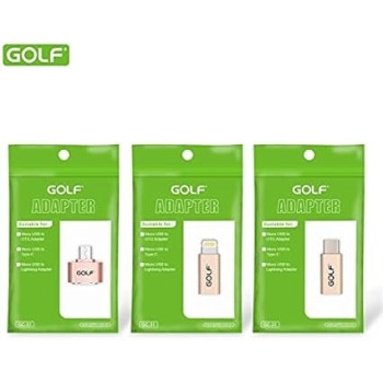 Golf Gc-31 Micro Usb To Type C 3.0 Adapter,Type C Male To Micro Usb Female Otg Converter Compatible 2020-2016 Macbook Pro, New Mac Air/Surface, Chromebook, Phone/Tablet