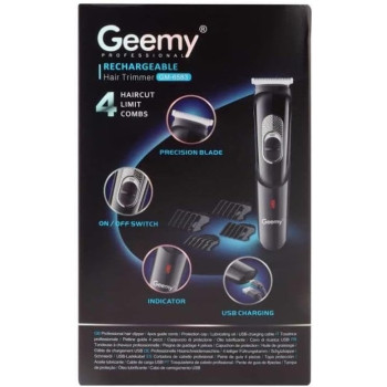Geemy Professional Rechargeable Hair Trimmer, Gm-6583