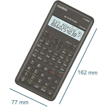 Casio Calculator Fx-82 Ms 2Nd Edition, Battery Operated