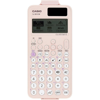 Casio Classwiz Standard Scientific Calculators Fx-991Cw-Pk-W-Dt