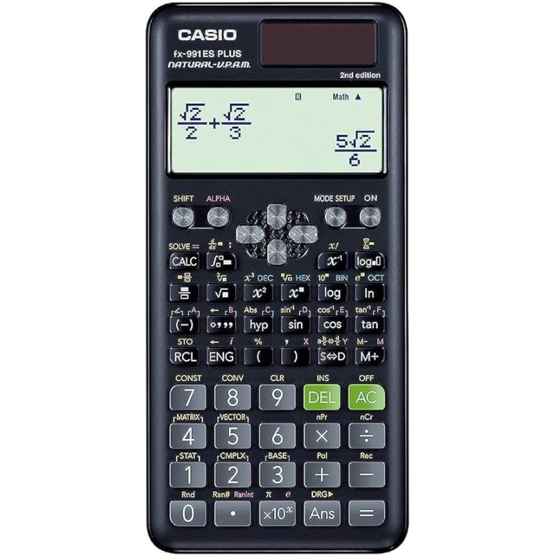 Casio Fx-991Es Plus-2nd Edition Technical And Scientific Calculator
