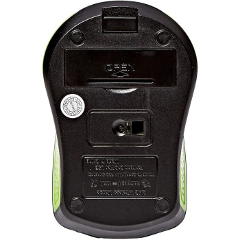 Enet G211-66 Wireless Optical Mouse - Green Colour