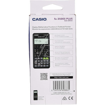 Casio Scientific Calculator Fx-350Esplus 2nd Edition Technical And Natural Textbook Display Models School and Lab Calculators, Fx350EC Plus Ii (2nd Edition)