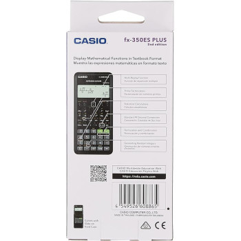 Fx-350Esplus-2Wdtw Natural Textbook Display Models, School and Lab, Calculators Lab 350Es Plus -2nd Edition