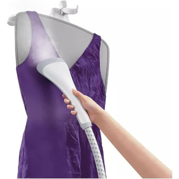 Philips Easytouch Stand Steamer - 1800W, 35 G/Min Continuous Steam, 3 Steam Settings, 1.4L Water Tank, Easy Rinse Descaling, Large Steam Plate, White (Gc487/86)