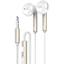 Golf M19 Fit In-Ear Earphones Fashion Durable Headphones, Noise Isolation, Pure Sound, Phone Control With Mic