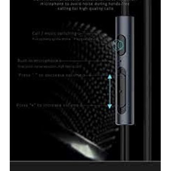 Golf M19 Fit In-Ear Earphones Fashion Durable Headphones, Noise Isolation, Pure Sound, Phone Control With Mic