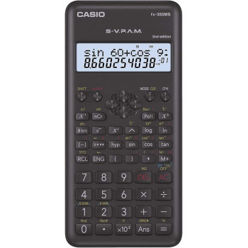 Casio FX-570Es Plus 2nd Edition 2-Line Display Scientific Marix Vector Calculations Calculator With 417 Functions Limited Edition