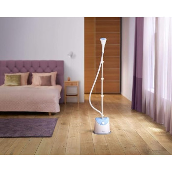 Philips Vertical Garment Steamer GC482/26, 1600W, Powerful Continuous Steam 32G/Min, 2 Steam Settings, 1.4L Detachable Water Tank, Easy Rinse Solution 