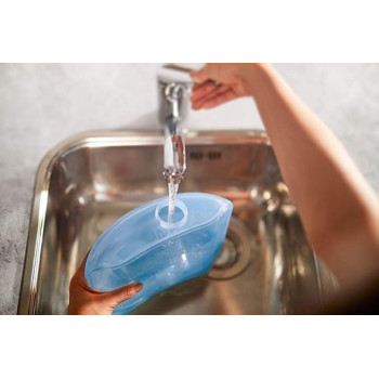 Philips Vertical Garment Steamer GC482/26, 1600W, Powerful Continuous Steam 32G/Min, 2 Steam Settings, 1.4L Detachable Water Tank, Easy Rinse Solution 