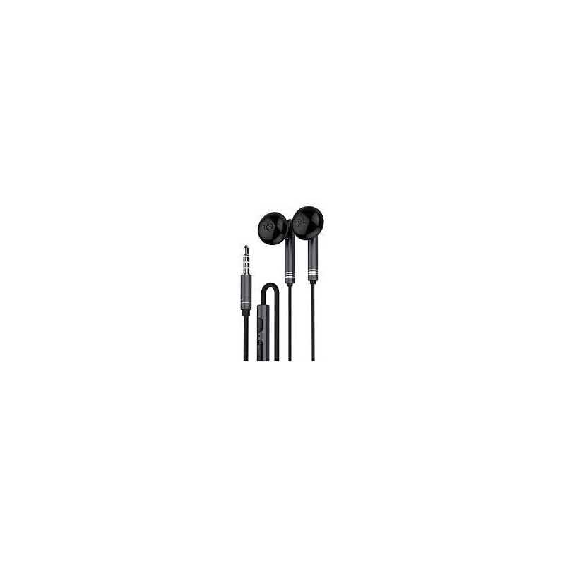 Golf GFM19 Metal Music Earphones, Black Colour