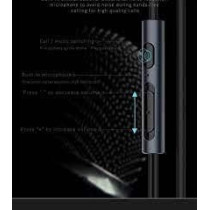 Golf GFM19 Metal Music Earphones, Black Colour