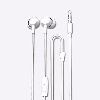 Golf Gfm-16 In-Ear Premium Metallic Hi-Fi Stereo Wired Earphone With Built-In Mic, Comfortable Secure Fit Earbuds, 1.0M Tangle-Free Cord And One-Button Control