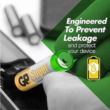 Gp 30310 Batteries LR03 1.5 V Super Alkaline Micro AAA Battery, Pack Of 4