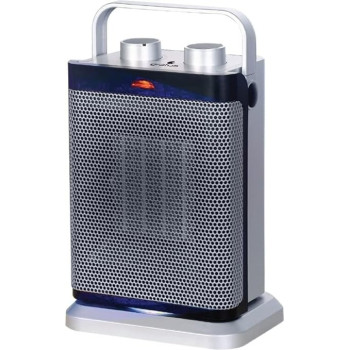 Gratus Ptc Fan Heater Electric 1800W Silver Model GPFH1802TC