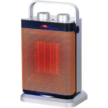 Gratus Electric Ptc Fan Heater With 2 Heat Settings 1000/1800W, Safety Cut Off, Ptc Ceramic, Thermostat Control, Model- GPFH1802TC