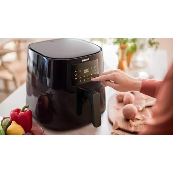 Philips Essential Air Fryer Xl 1.2Kg, 6.2L Capacity, Digital Screen, Black Colour, HD9270/90