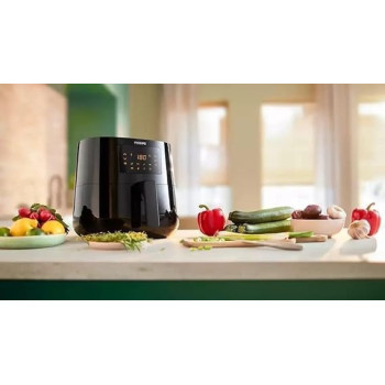 Philips Essential Air Fryer Xl 1.2Kg, 6.2L Capacity, Digital Screen, Black Colour, HD9270/90