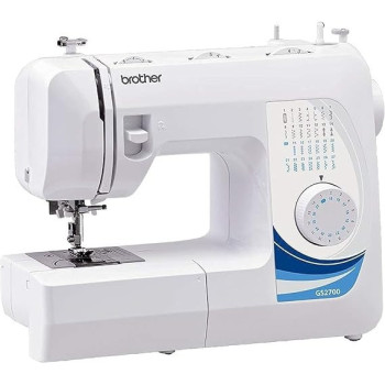 Brother Sewing Machine, GS2700, 27 Stitches, Led Sewing Light, Automatic Buttonhole Sewing