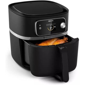 Philips XXL Connected Airfryer 2200W 2Kg/8.3L, Digital Auto-Cook Programs, Black Colour, HD9880/91