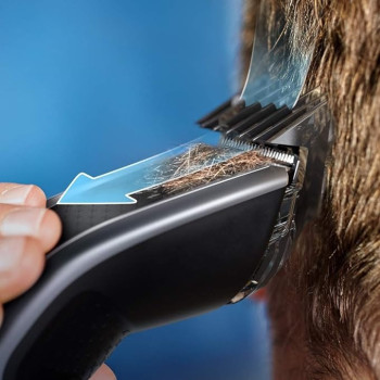 Philips HC5630/13, Series 5000 Washable Hair Clipper, Grey/Black Colour