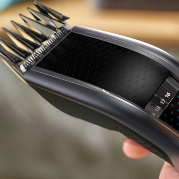 Philips HC5630/13, Series 5000 Washable Hair Clipper, Grey/Black Colour