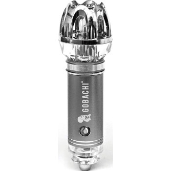 Gobachi Gofresh Car Air Purifier, Silver Colour