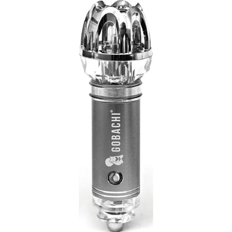 Gobachi Gofresh Car Air Purifier, Silver Colour