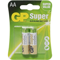 Gp AA Alkaline Batteries - 2 Pack