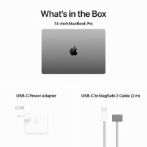Apple MacBook Pro 2023 M3 14 inch 8CPU, 10GPU 512GB SSD, Space Grey MTL73 1 Year Warranty